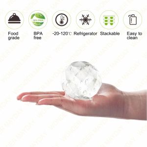 STAR Cetakan Es batu ice puyuh berlian Ice Jelly Maker Ice Ball Dan Jelly Bentuk Telur Puyuh 4/15 Slot PP Japanese Style Ice Cube Tray [Stok & Pengiriman Cepat]