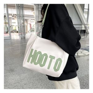 พร้อมส่ง : กระเป๋าสะพายไหล่ ทรงโท้ท จุของได้เยอะ แฟชั่นฤดูร้อน ระดับไฮเอนด์ สําหรับผู้หญิง และนักเรียน