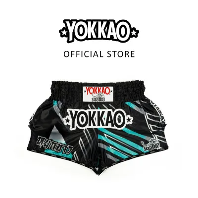 YOKKAO Power XS-2XL กางเกงมวยผ้าซาตินพรีเมียม เบา ยืดหยุ่นสูง ปลายขากว้าง คล่องตัว กางเกงมวยไทยสำหรับซ้อมและแข่งขัน