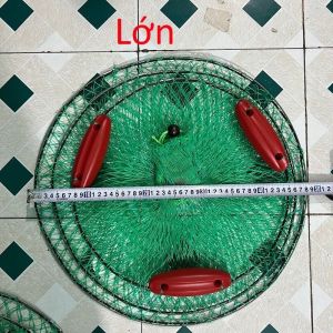 Giỏ Đựng Cá 3 Vanh Có Phao Gấp Gọn Tiện Lợi - RDC012