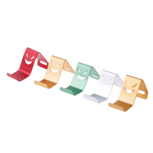 Smile Metal Cell Phone Holder Desk Stand for phone X/8/7/7P/6s/6P/5S Support Phone Charging Vertically Horizontally