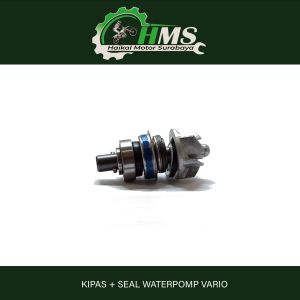 KIPAS + SEAL WATER POMP ASSY VARIO 110 KARBU - GIGI POMPA AIR WATERPUMP KOMPLIT HONDA VARIO CBS 110