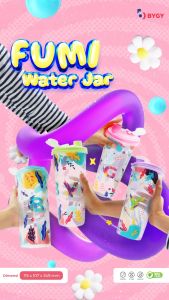 Botol Air Minum Kulkas Fumi Waterjar 13 Liter Wadah Tempat Air Kotak Box Serbaguna Wadah Teko Minum Botol Anak Sekolah 1300ml Cool Pot BPA Free