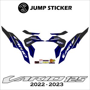 Stiker Striping new vario 125 - cbs 155 2023 grafis variasi 014