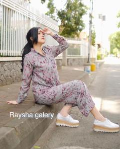 OLIVIA SET | SETELAN WANITA | SETELAN BAJU CELANA RAYON | RAYSHA GALERY | BISA COD