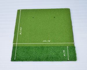 DIYMETAL พรมซ้อมกอล์ฟ พรมซ้อมไดร์ฟ ขนาด 90x130 ซม.2ระดับ GOLF HITTING MAT พรมกอล์ฟ ซ้อมชิพ