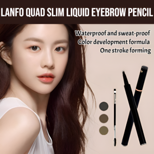 LANFO Quad Slim Liquid Eyebrow Pencil Eyebrow Pencil Slim Liquid Textured Eyebrow Penencil Eyebrow Pencil Slim Liquid Textured Eyebrow Pen