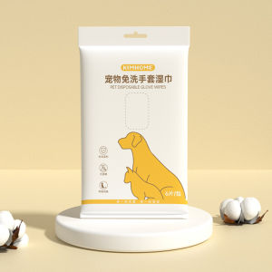 Pet Bath Gloves Pet Wipes Hands-Free Gloves Cat Dog Dry Cleaning Cleaning Deodorant Bath