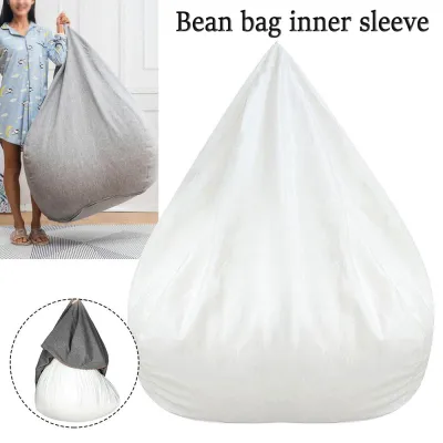 S/M/L/XL Inner Liner untuk Bean Bag kerusi Cover besar mudah pembersihan Sofa Seat mudah 【tiada Filling】