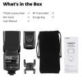 Godox Thinklite Camera Flash TT520II TT520III With Build-in 433MHz Wireless Signal +Trigger Transmitter for Canon Nikon Pentax Fuji Olympus DSLR Cameras. 