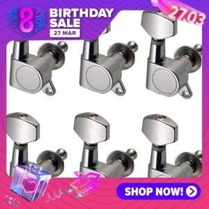 【MD MOHS DIAGNOSTICS】Esquirla Tuning Pegs Tuners Enclosed Machine Heads for Acoustic Electric Guitar 6R