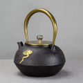 South Japan Iron Teapot Cast Iron Handmade Boiling Water Tea Making Pig Iron Pot Teapot Iron Pot Iron Kettle Tea Set. 