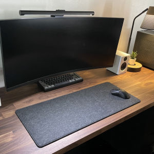 Wool Felt with Rubber Base Mousepad x MD Mousepad Large Gaming Mouse pad Extended Deskmat Deskpad