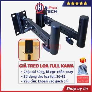 2 Giá Treo Loa Full Bass 30 Kawa - Chịu Tải 50Kg - Chân Xoay - Kéo Dài Giá Cọc Treo Loa Đứng Tặng Ốc Vít - H2Pro Tech
