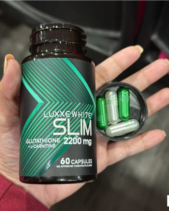 luxxe glutathione White Slim + L-Carnitine 2200mg Frontrow Health Beauty Green Tea Formulation Slimming Health Supplements - Lazada PRODUCT TYPE:Mineral Supplements