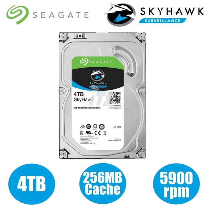 Seagate Skyhawk Surveillance ST4000VX007 / ST4000VX013 / ST4000VX016 ...