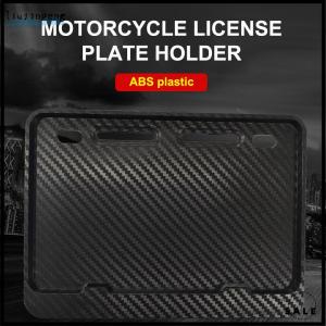 [liujinpeng] Tấm giấy phép khung tấm giấy phép chủ sở hữu phổ xe máy chống gỉ cho phía trước phía sau