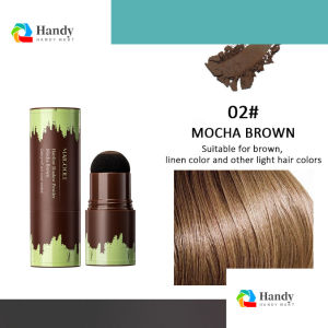 2 Color Hairline Powder Hair Line Shadow Hair Concealer Root Cover Up Hair Shadow Stick Edge Control Repair Gray Brown Cover