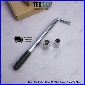 Tay công chữ L tháo vặn lốp xe hơi ô tô kích thước kéo dài với 4 khẩu 17/19/21/23mm - Cờ lê vặn lốp xe- 154