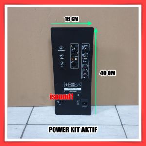 POWER KIT MESIN KIT SPEAKER AKTIF 300 WATT 2 UKURAN 16 X 38 CM & 16 X 40 CM