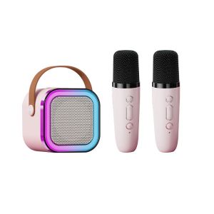 SIMHOME K12 Wireless Karaoke Mini Portable Speaker Karaoke Set Home Ktv Bluetooth Speaker With 2 Mic 藍牙音箱