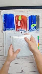 85pcs Set Pen Padam Haba 3 Pen 80 Refill 2 Pemadam Pen Gel Boleh Padam 038mm 05mm Hitam Biru Merah untuk Sekolah Pejabat