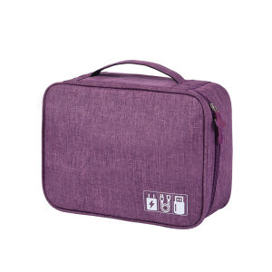 Cáp túi lưu trữ du lịch xách tay Túi đựng đồ điện tử không thấm nước dòng dữ liệu sạc USB túi lưu trữ Túi Cầm Tay Bộ Kẹp giữ dây cáp