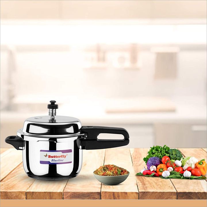 Butterfly Litre Pressure Cooker Stainless Steel Butterfly Standard