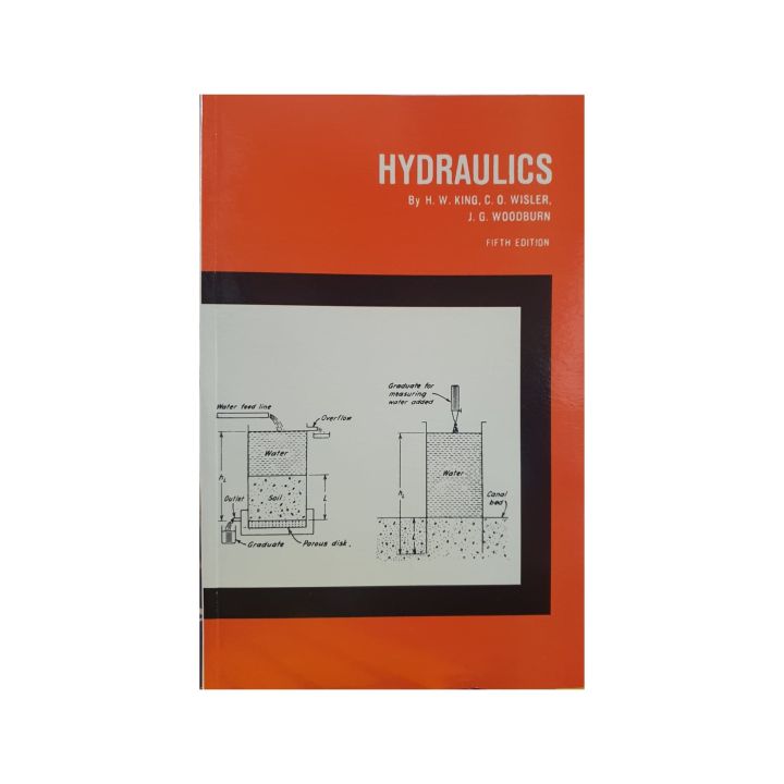 HYDRAULICS fifth edition By H,W.King ,C.O.Wisler Lazada PH