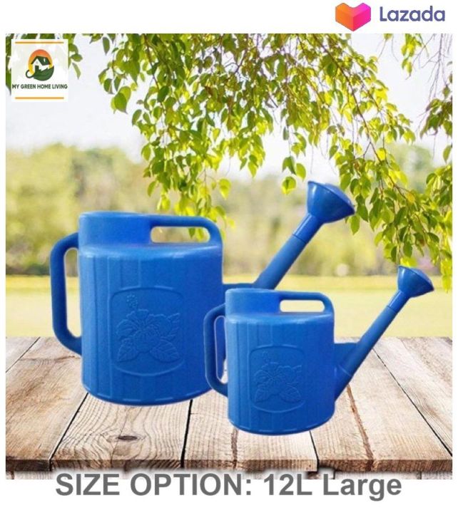 Practical Plastic Watering Can Pot - Penyiram Pokok Bunga with Square ...