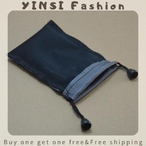 YINSI High Quality Waterproof Dustproof Headset Data Cable Pouch Drawstring Package Storage Bag Carry Bag Cloth Dust Pouches