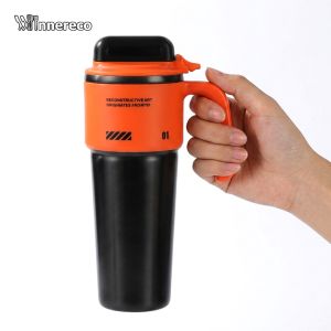 Long Lasting 1000ml Ceramic Coated Stainless Steel Vacuum Insulated Tumbler with Straw Travel Mug for Hot Cold Drinks 1 Liter Leakproof Design