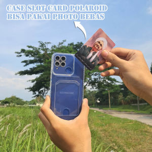 Custom Case Bening Polaroid - Casing Slot Card Polaroid Anti Kuning - Case Lentur Anti Crack