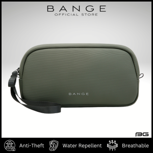NEW ARRIVAL | BANGE BG-3066 (22x5x13cm 1.4L 0.15kg) & BG-3067 (24x6x14cm 2L 0.18kg) Digital Storage Bag | 900D Premium Waterproof Fabric | Anti-Theft Design | YKK Quality Zipper | Gadget Wire Organizer Bag | Black/Gray/Silver/Green/Navy