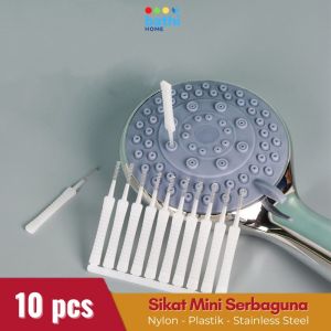Sikat Pembersih Lubang Kecil Serbaguna 10 pcs Mini Nylon Shower Brush