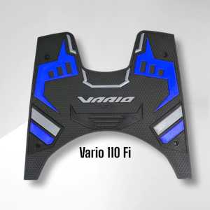 KM272 Karpet Motor Vario 110 fi Led Tahun 2013 - 2020 Bahan Karet Tebal