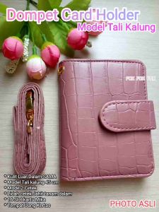 Fox - Dompet Kulit Korea Style Card Holder & Dompet Kulit Wanita Croco