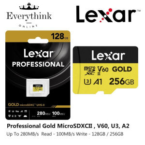 🔥100%Original Product+FREE Shipping+Free Send adapter+card reader🔥LEXAR PROFESSIONAL GOLD MICRO SDXC UHS-II CARD  MICRO SD MEMORY TF CARD 128GB /256GB 512GB 1TB 2TB READ UP TO 280MB/S