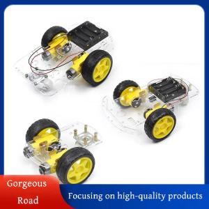[Gorgeous] Hot Sale DIY Avoidance Tracking Motor Smart Robot Car Chassis Kit With Speed Encoder Battery Box 2WD 4WD Module For UNO R3