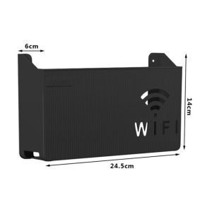 [🇵🇭 Stock&COD] Wifi Organizer Rack Punch-Free Wall Mounted Holder Wifi Router Shelf Set-Top Box Bracket Storage Box Rack