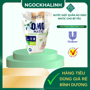 Nước giặt quần áo omo matic cho bé yêu 36KG