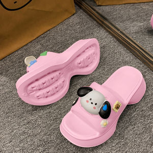 NQshop จัดส่งจากไทย รองเท้าแตะแบบสวมแฟชั่น ส้นหนา น้ำหนักเบา ใส่แล้วไม่เจ็บเท้า วัสดุเป็นยางนิ่ม พื้นกันลื่นแน่นมาก สีสวยชัดทุกสีเลยน้าา ใส่ได้ทุกเทศกาลเลย ไม่ตำไหวหรอสาวๆ