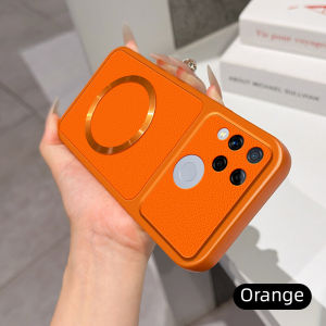 Casing for Realmec15 RMX2180 RMX2195 Realme C15 Qualcomm Edition Matte leather case with charging magnetic ring anti drop and shockproof phone case