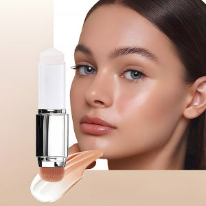2-in-1 Foundation Stick Daily Makeup For Women/Foundation Cream/Color Changing/High Coverage/Long Lasting/Touch Up On-the-Go