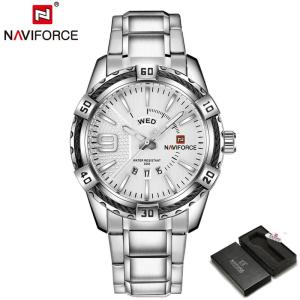 NAVIFORCE Luxury Brand Men Quartz Watch Mens Waterproof Sport Watches Male Casual Fashion Date Clock
