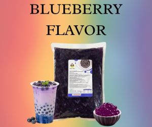 1kg AMAX Popping Flavored Boba Blueberry Strawberry Yogurt Green Apple Mango - Fruit tea Sinkers