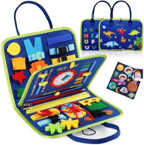 busy board montessori mainan edukasi anak 25in1 activity book