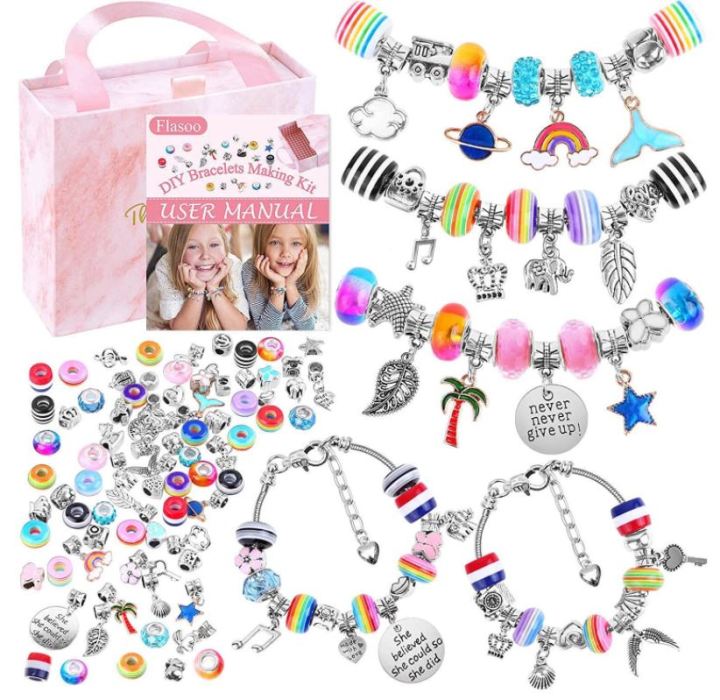 Girls charm bracelet sale