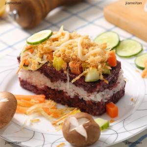 [COD] jiameitan เครื่องทำมูสบิแบบไม่ติดมีไม้พายขนาดเล็กชุดทำซูชิแบบโอนิกิริพิมพ์แบบกดเนื้อแม่พิมพ์สำหรับทำมูสบิแบบฮาวาย