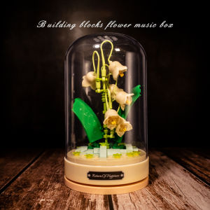 Mainan Bunga Musik Flower Music Box DIY Kreatif Untuk Bunga Buket Mainan Anak Perempuan